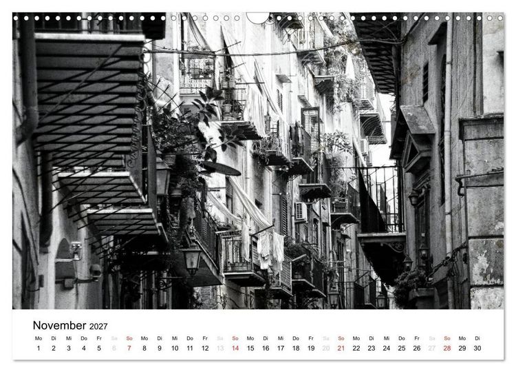 Produktbild: Silberstein portr&auml;tiert Palermo (Wandkalender 2027 DIN A3 quer), CALVENDO Monatskalender
