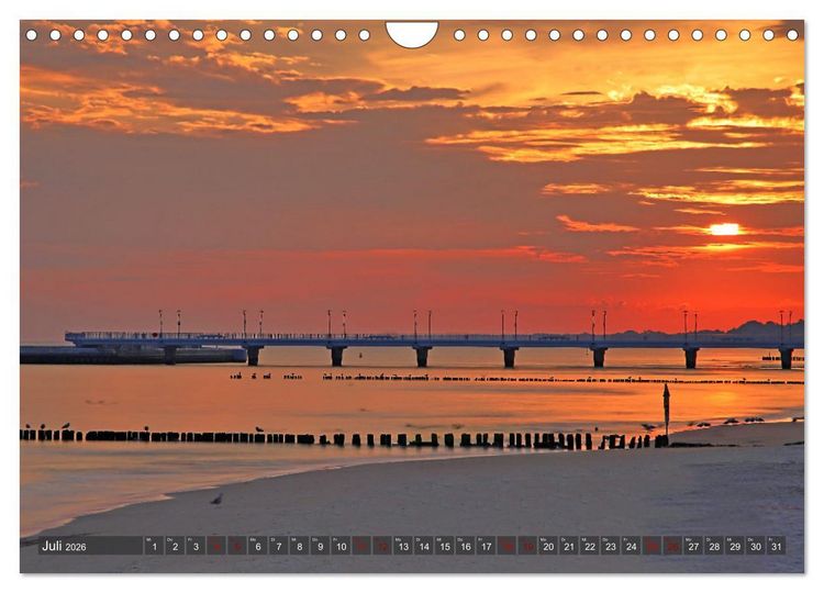 Produktbild: Kolberg - Kolobrzeg (Wandkalender 2026 DIN A4 quer), CALVENDO Monatskalender