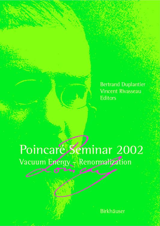 Produktbild: Poincar&eacute; Seminar 2002