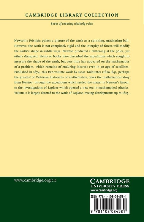 Produktbild: A History of the Mathematical Theories of Attraction and the Figure of the Earth - Volume 2