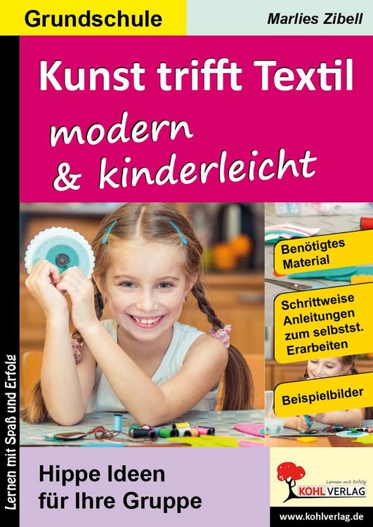 Produktbild: Kunst trifft Textil ... modern und kinderleicht