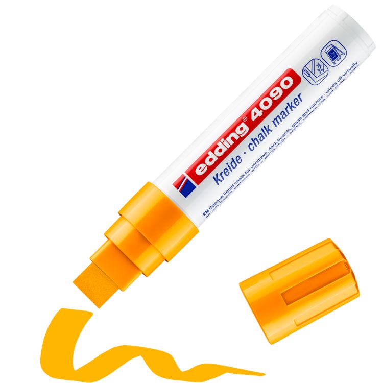 Produktbild: EDDING&reg; Kreide Marker 4090, neonorange