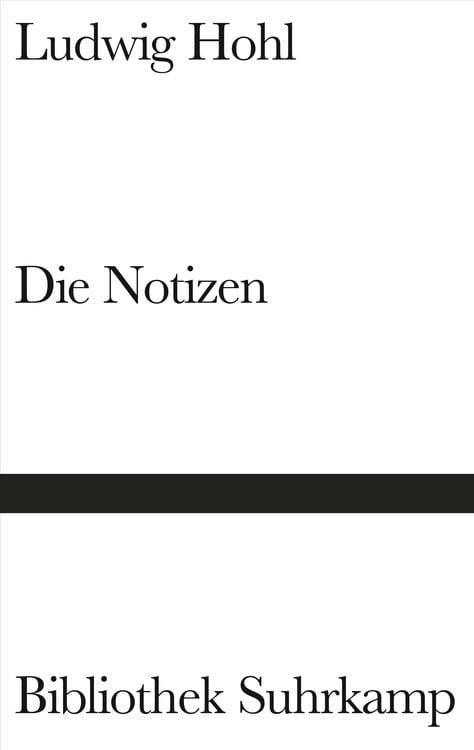 Produktbild: Die Notizen oder Von der unvoreiligen Versöhnung