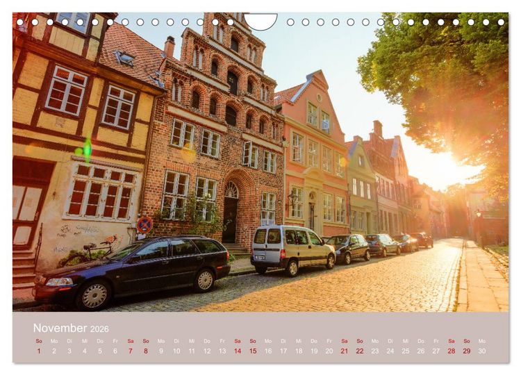 Produktbild: Fantastisches L&uuml;neburg (Wandkalender 2026 DIN A4 quer), CALVENDO Monatskalender