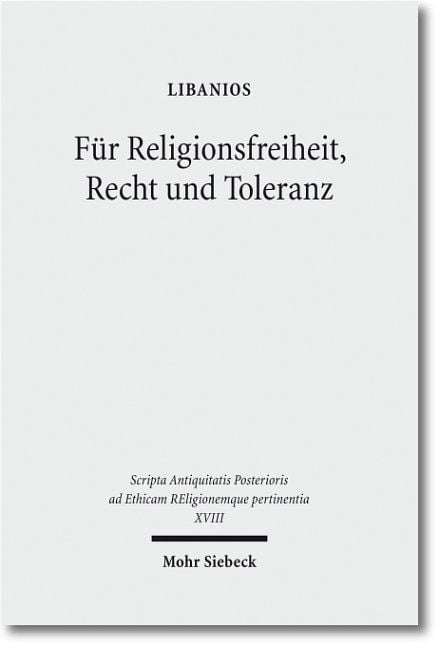 Produktbild: F&uuml;r Religionsfreiheit, Recht und Toleranz