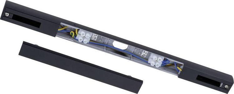Produktbild: Paulmann URail 96921 Aufbausystem-Komponente Mitteleinspeiser Schwarz (matt)