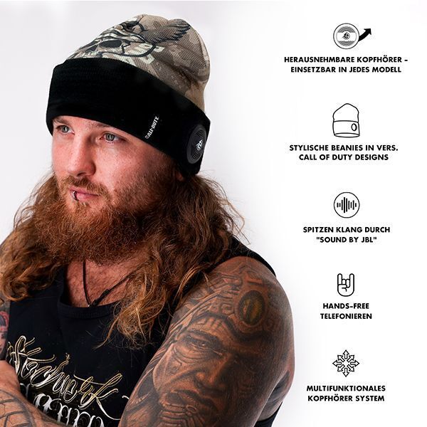 Produktbild: Style Dock Beanie Set Cod Franchise - Camo Sand