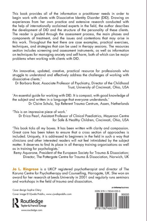 Produktbild: Understanding and Treating Dissociative Identity Disorder (or Multiple Personality Disorder)
