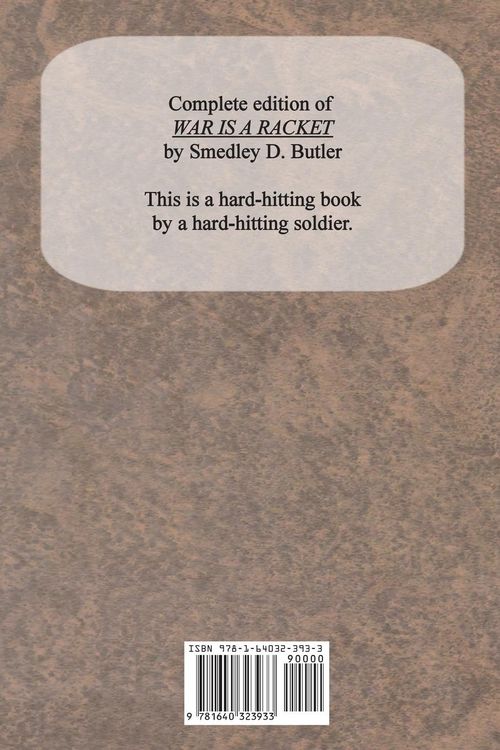 Produktbild: War is a Racket