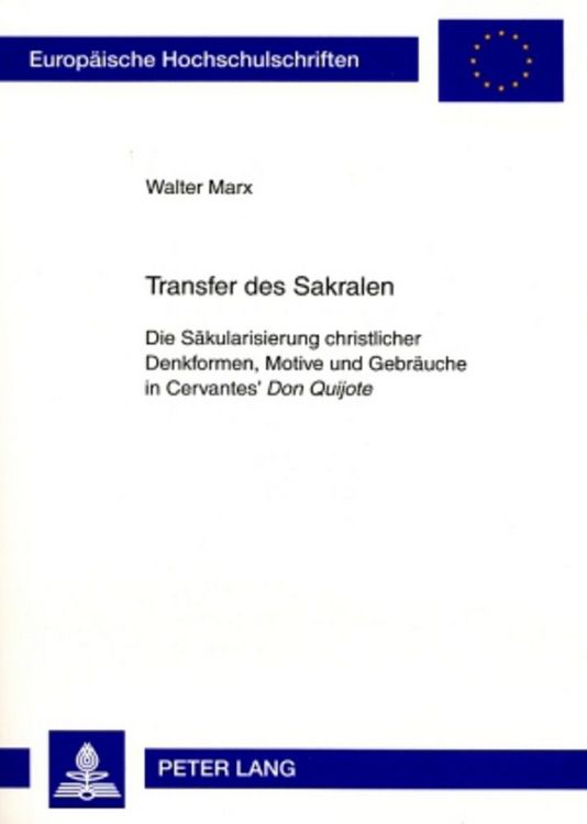 Produktbild: Transfer des Sakralen