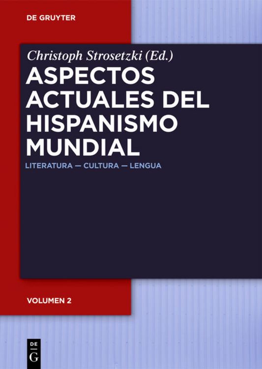 Produktbild: Aspectos actuales del hispanismo mundial