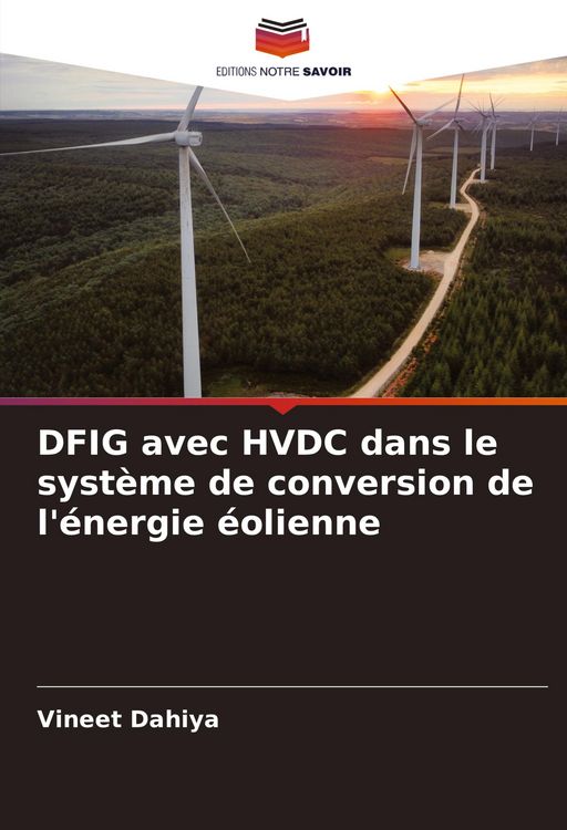 Produktbild: DFIG avec HVDC dans le syst&egrave;me de conversion de l'&eacute;nergie &eacute;olienne