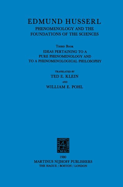 Produktbild: Ideas Pertaining to a Pure Phenomenology and to a Phenomenological Philosophy