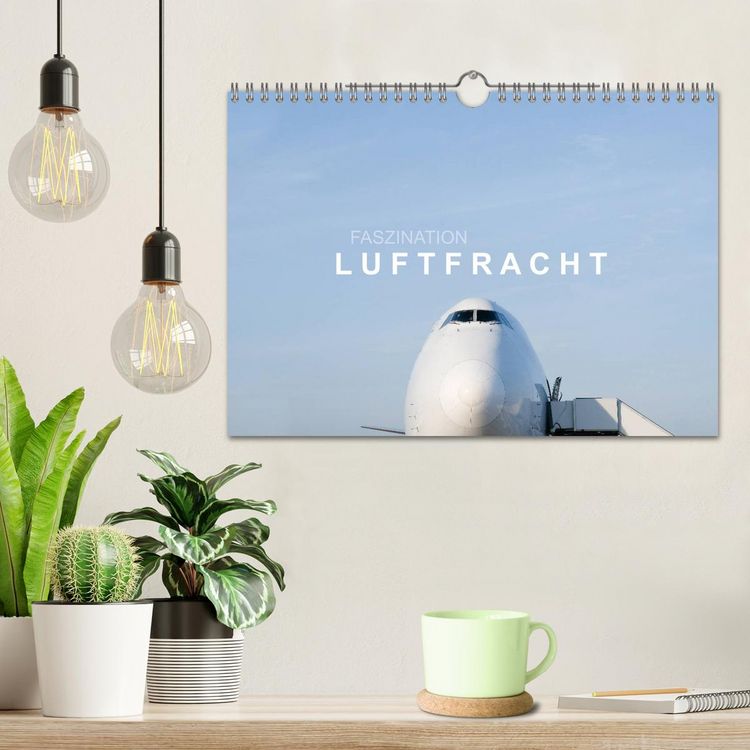 Produktbild: Faszination Luftfracht (Wandkalender 2026 DIN A4 quer), CALVENDO Monatskalender