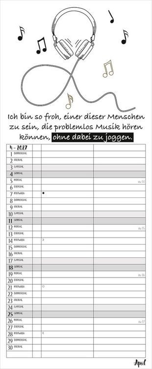 Produktbild: My Timer Visual Words 2027