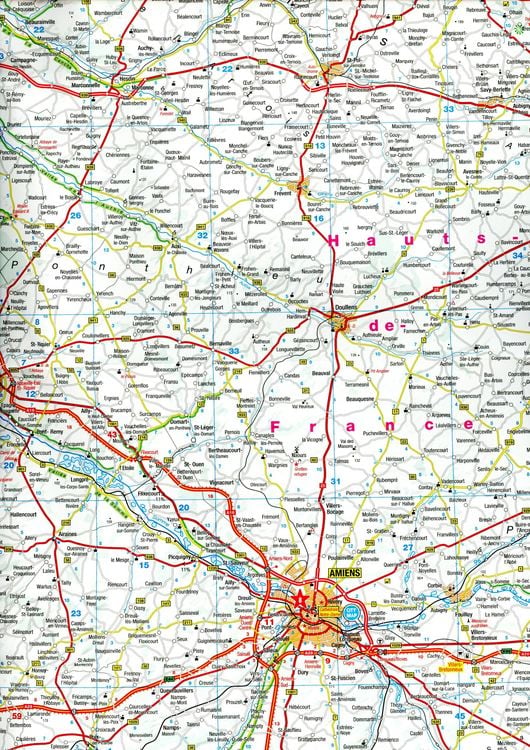 Produktbild: MARCO POLO Regionalkarte Hauts-de-France, &Icirc;le-de-France 1:300.000