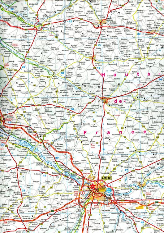 Produktbild: MARCO POLO Regionalkarte Hauts-de-France, &Icirc;le-de-France 1:300.000