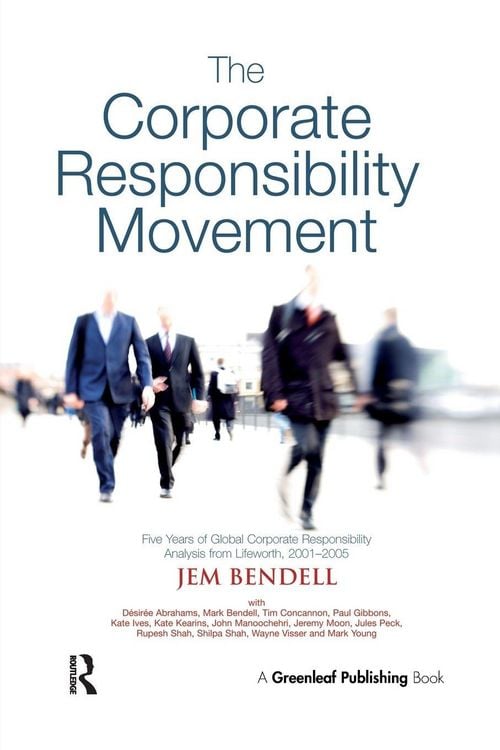 Produktbild: The Corporate Responsibility Movement