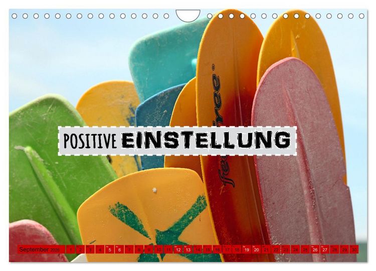 Produktbild: Enjoy your life - Genie&szlig;e das Leben (Wandkalender 2026 DIN A4 quer), CALVENDO Monatskalender
