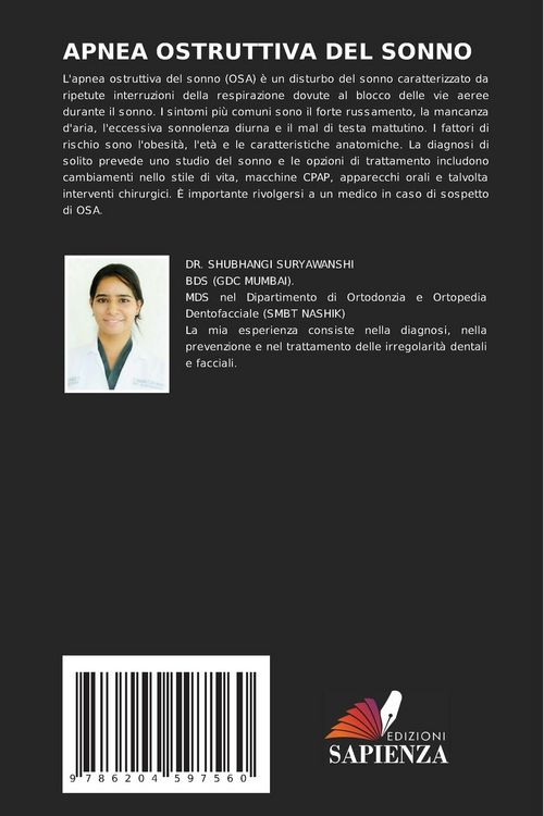 Produktbild: Apnea Ostruttiva Del Sonno