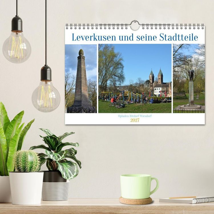Produktbild: Leverkusen und seine Stadtteile (Wandkalender 2027 DIN A4 quer), CALVENDO Monatskalender