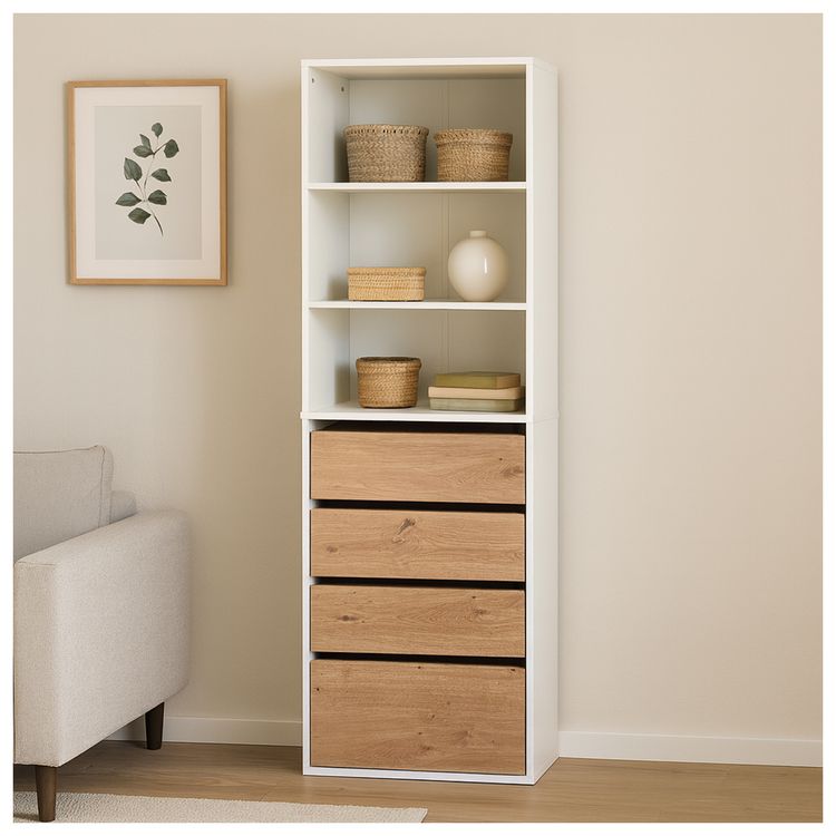 Produktbild: HTI-Living Kommode Nina XXL wei&szlig; artisan Kommode Nina XXL wei&szlig; artisan