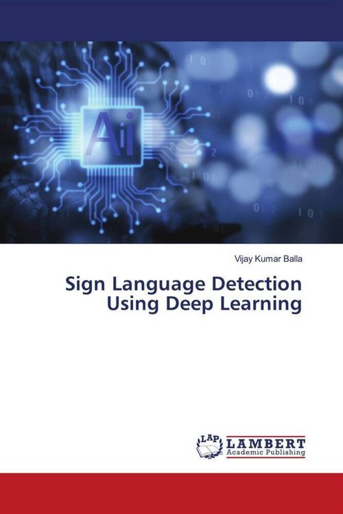 Produktbild: Sign Language Detection Using Deep Learning