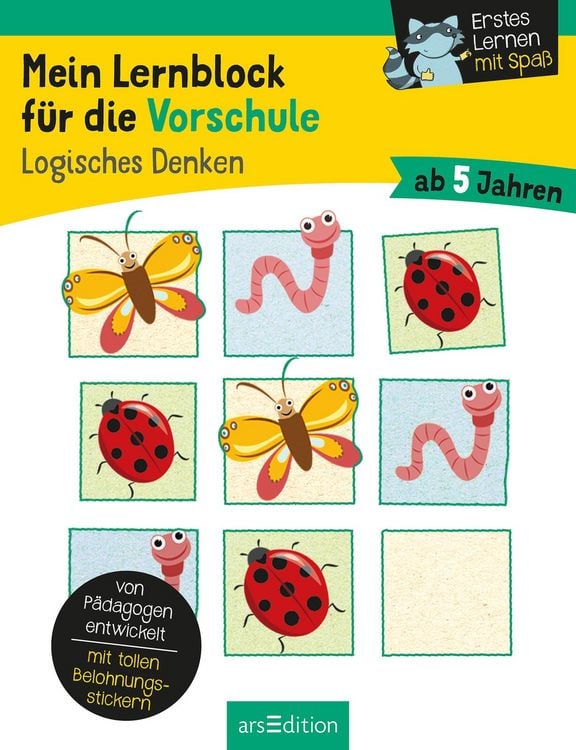 Produktbild: Mein Lernblock f&uuml;r die Vorschule &ndash; Logisches Denken