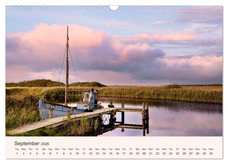 Produktbild: The Charm of Denmark's North Sea (Wall Calendar 2026 DIN A3 landscape), CALVENDO 12 Month Wall Calendar