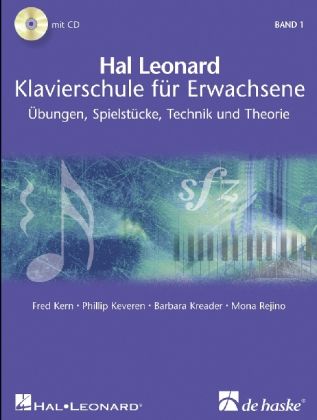 Produktbild: Hal Leonard Klavierschule f&uuml;r Erwachsene, m. 2 Audio-CDs. Band 1