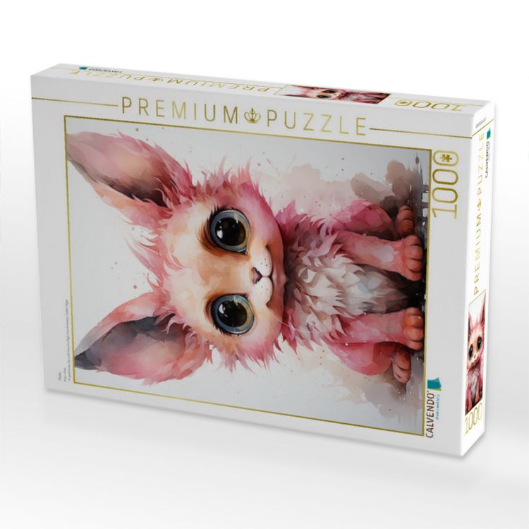 Produktbild: CALVENDO Puzzle Pinki | 1000 Teile Lege-Gr&ouml;&szlig;e 64x48cm Foto-Puzzle f&uuml;r gl&uuml;ckliche Stunden