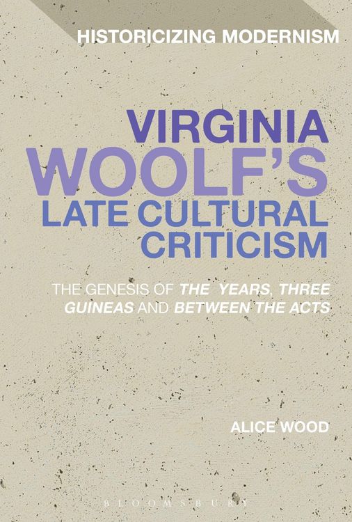Produktbild: Virginia Woolf's Late Cultural Criticism