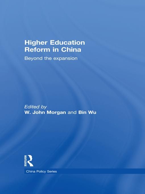 Produktbild: Higher Education Reform in China