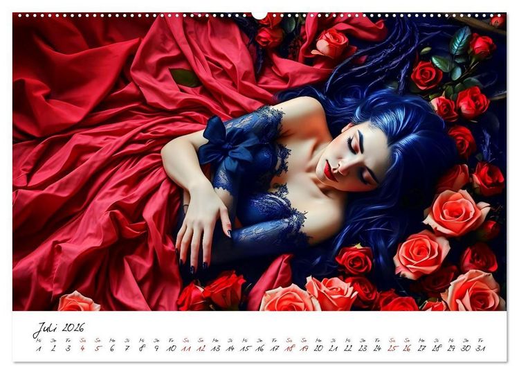 Produktbild: Dunkle M&auml;rchenwelten (Wandkalender 2026 DIN A2 quer), CALVENDO Monatskalender