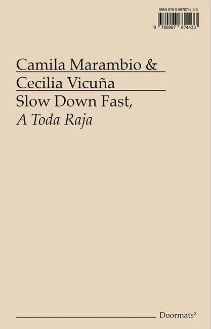 Produktbild: Slow Down Fast, a Toda Raja