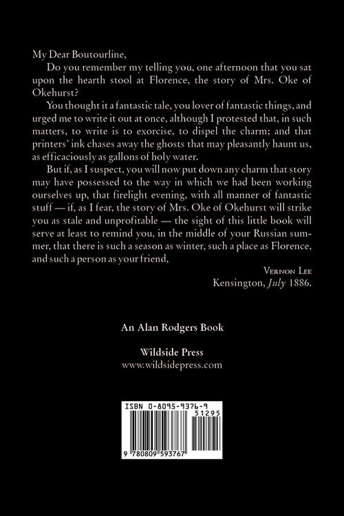 Produktbild: A Phantom Lover by Vernon Lee, Fiction