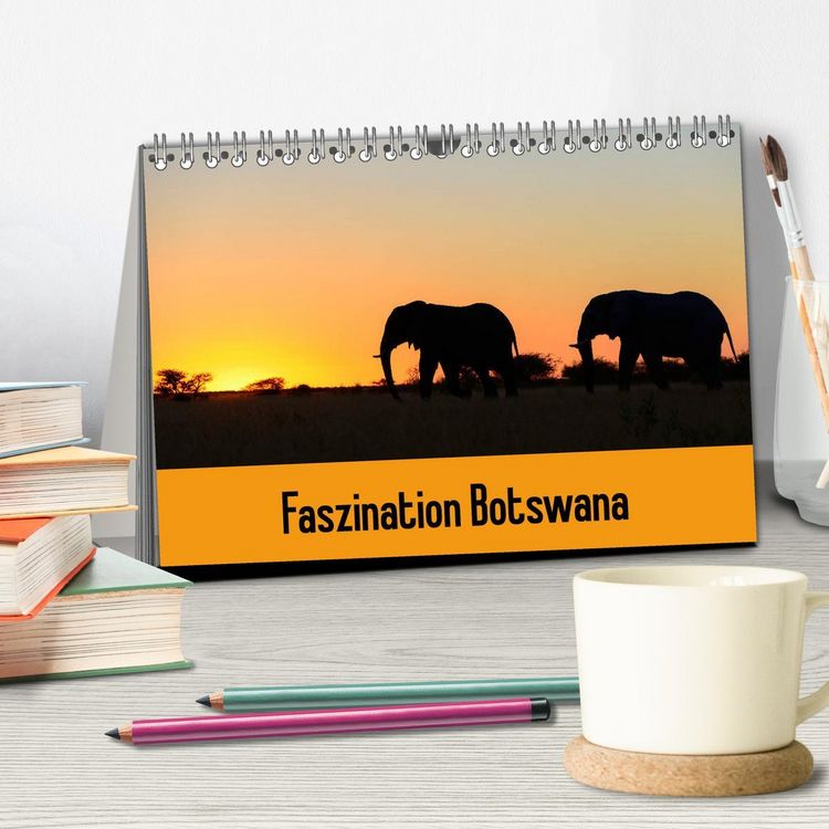 Produktbild: Faszination Botswana (Tischkalender 2026 DIN A5 quer), CALVENDO Monatskalender