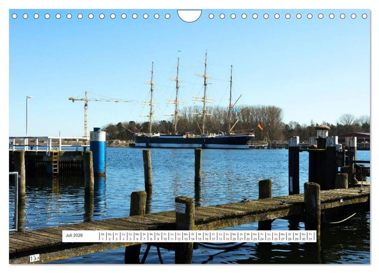 Produktbild: Travem&uuml;nde in der L&uuml;becker Bucht (Wandkalender 2026 DIN A4 quer), CALVENDO Monatskalender