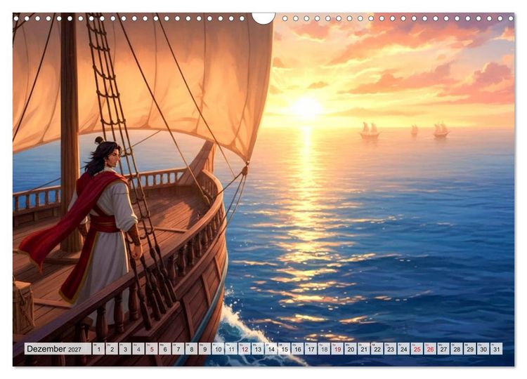 Produktbild: Sinbad &ndash; Reisen ins Unbekannte (Wandkalender 2027 DIN A3 quer), CALVENDO Monatskalender