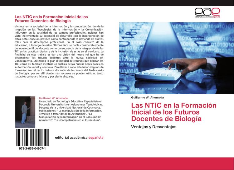 Produktbild: Las NTIC en la Formaci&oacute;n Inicial de los Futuros Docentes de Biolog&iacute;a