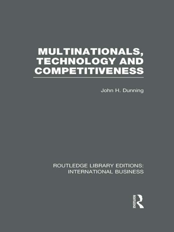 Produktbild: Multinationals, Technology & Competitiveness (RLE International Business)