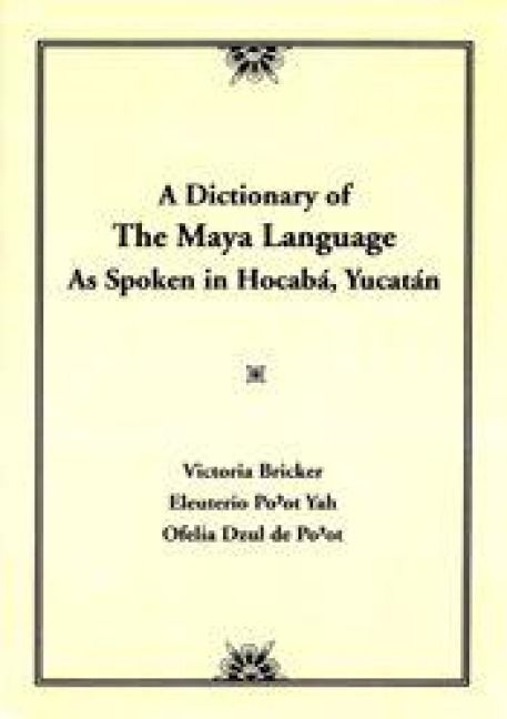 Produktbild: Dictionary of the Maya Language