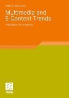 Produktbild: Multimedia and E-Content Trends