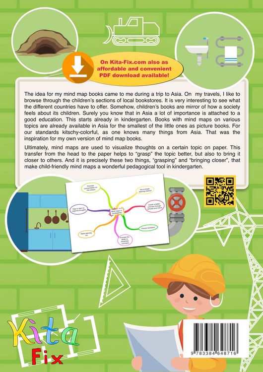 Produktbild: KitaFix-Mindmap I explain my Home to You (Ready-made thought maps for Preschool work in Daycare and Kindergarten)