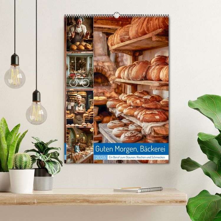 Produktbild: Guten Morgen, B&auml;ckerei (Wandkalender 2026 DIN A2 hoch), CALVENDO Monatskalender