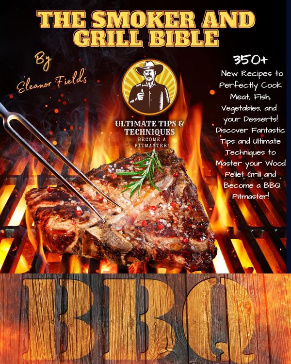 Produktbild: The Smoker and Grill Bible: 350+ New Recipes to Perfectly Cook your Meat, Fish, and Vegetables and Dessert! Tips and Ultimate Techniques to Master you