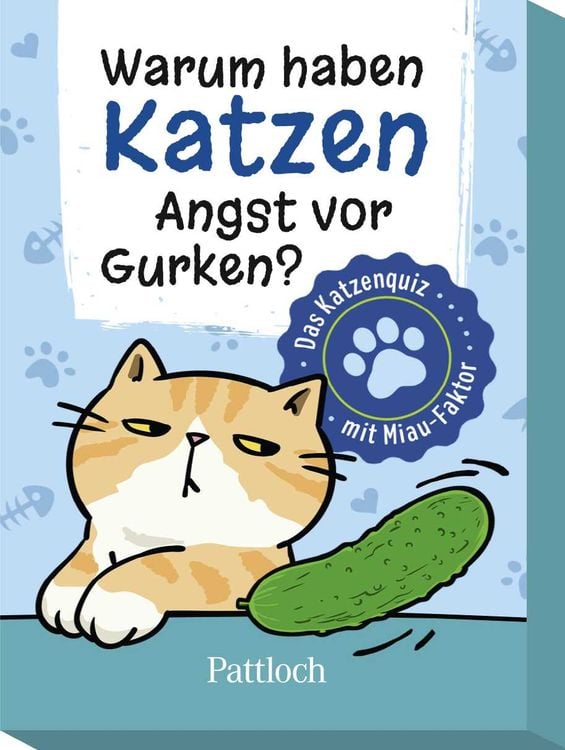 Bild vom Artikel Warum haben Katzen Angst vor Gurken? vom Autor Pattloch Verlag