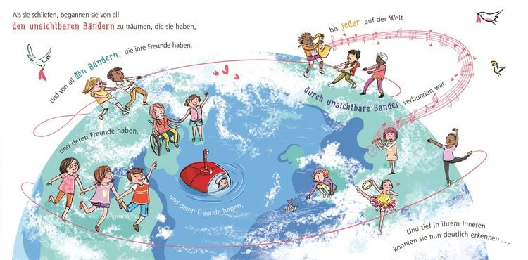 Produktbild: Das unsichtbare Band - &uuml;ber die unzertrennliche Verbindung zwischen geliebten Menschen
