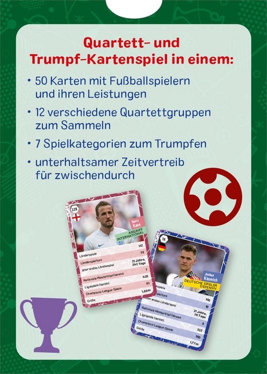 Produktbild: Fu&szlig;ball-Quartett