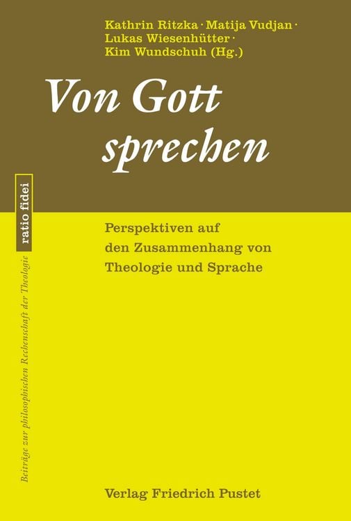 Produktbild: Von Gott sprechen